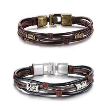Load image into Gallery viewer, Westwood Gemini Twin Leather Bracelet
