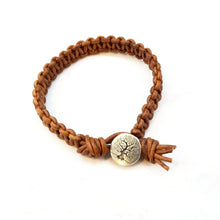 Load image into Gallery viewer, Westwood Tree of Life Leather Bracelet
